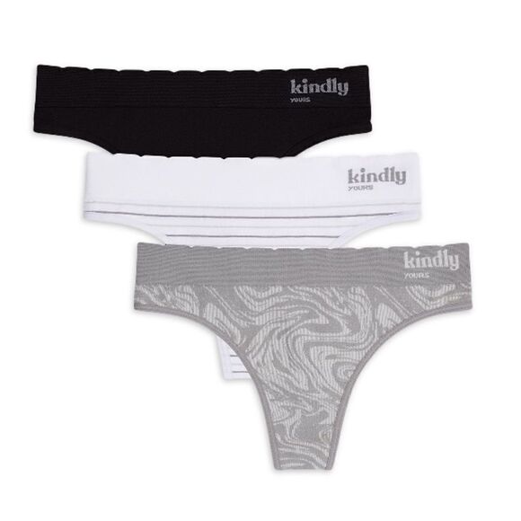3 pack Seamless Thongs - Picture 1 of 10
